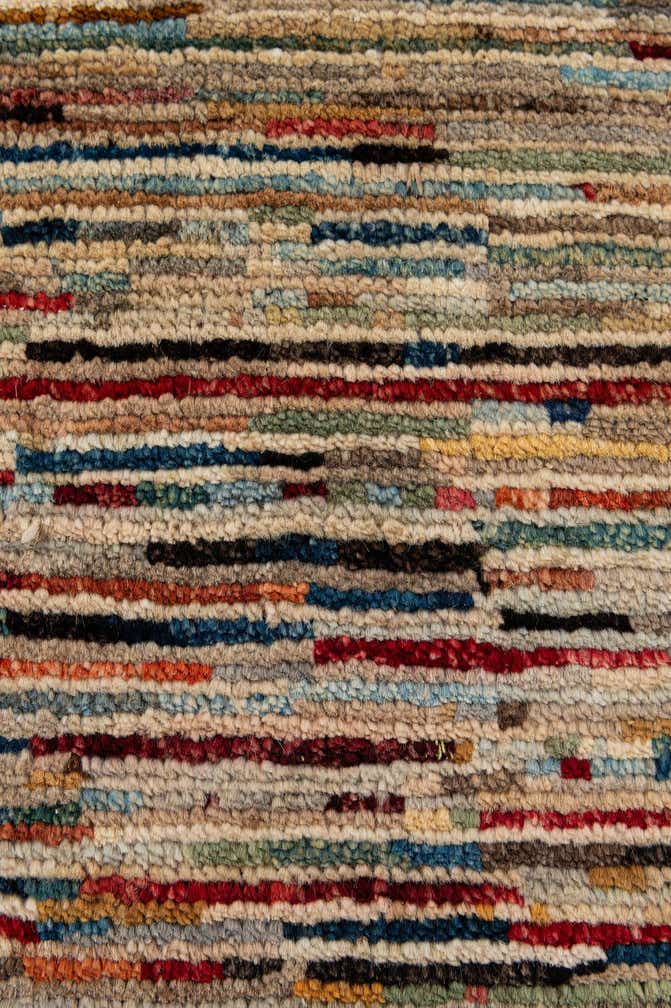 8' x 10' 2 Hand Knotted Modern Ziegler Wool Rug