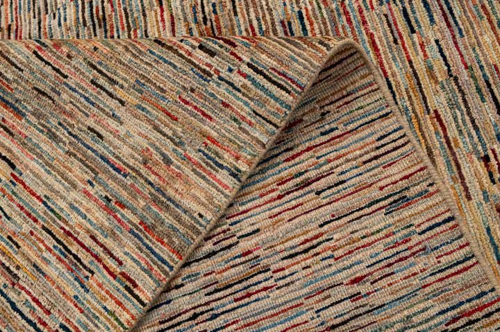 8' x 10' 2 Hand Knotted Modern Ziegler Wool Rug