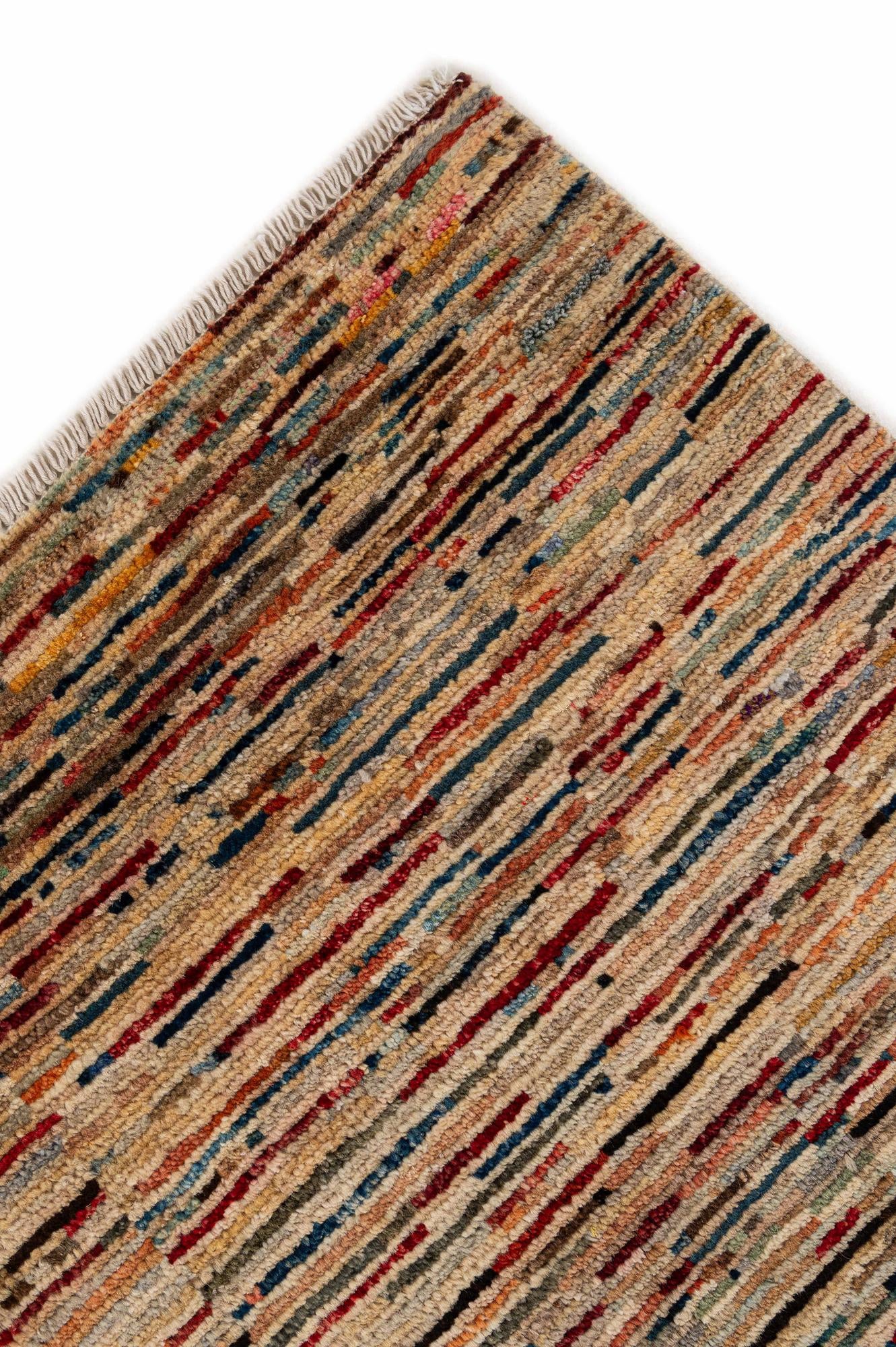 8' x 10' 2 Hand Knotted Modern Ziegler Wool Rug