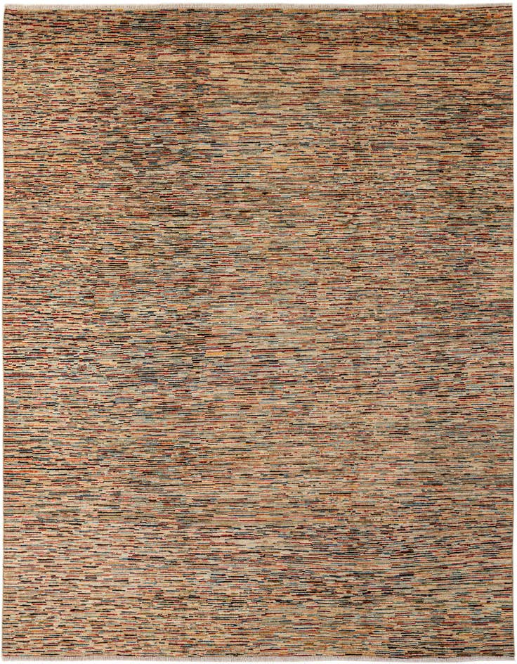 Detail image of 8' x 10' 2 Hand Knotted Modern Ziegler Wool Rug
