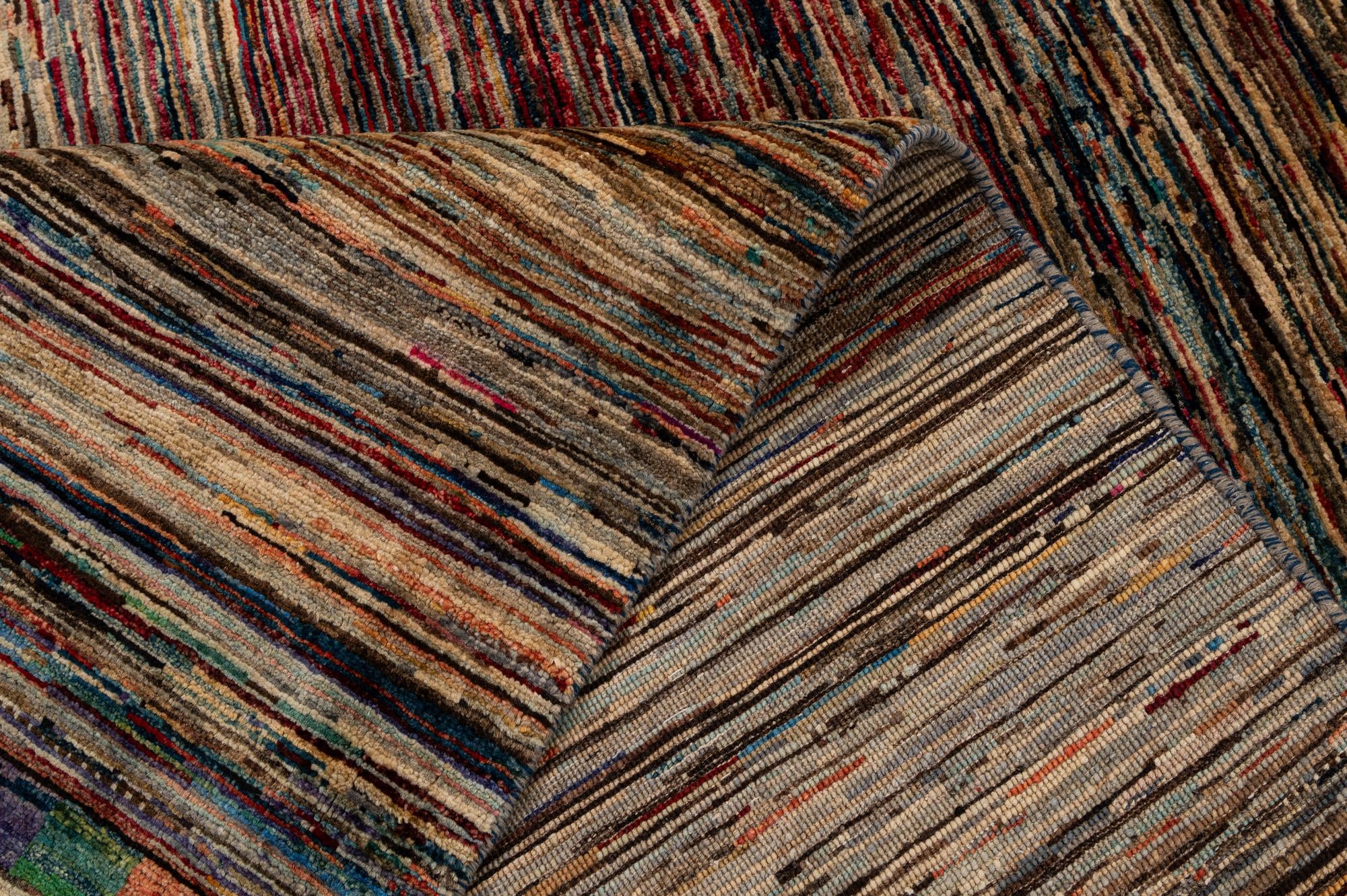 8' 2 x 11' 1 Hand Knotted Modern Ziegler Wool Rug