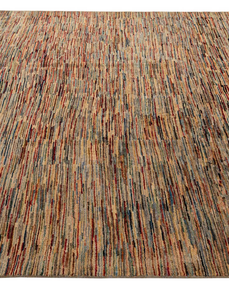 Detail image of 8' 1 x 11' 7  Hand Knotted Modern Ziegler Rug