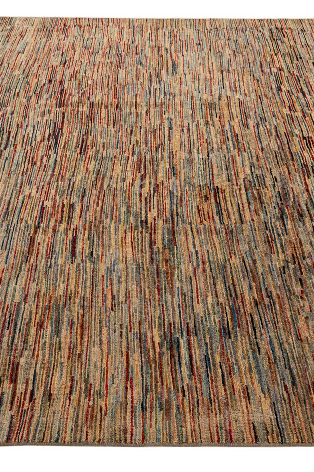 Detail image of 8' 1 x 11' 7 Hand Knotted Modern Ziegler Rug