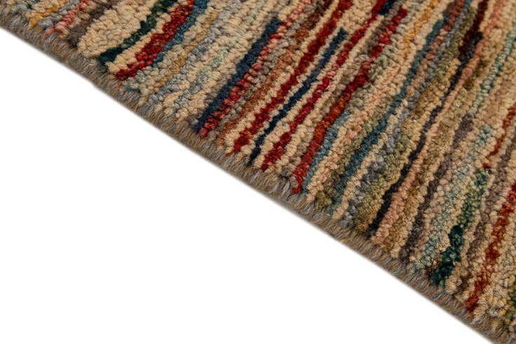Detail image of 8' 1 x 11' 7 Hand Knotted Modern Ziegler Rug