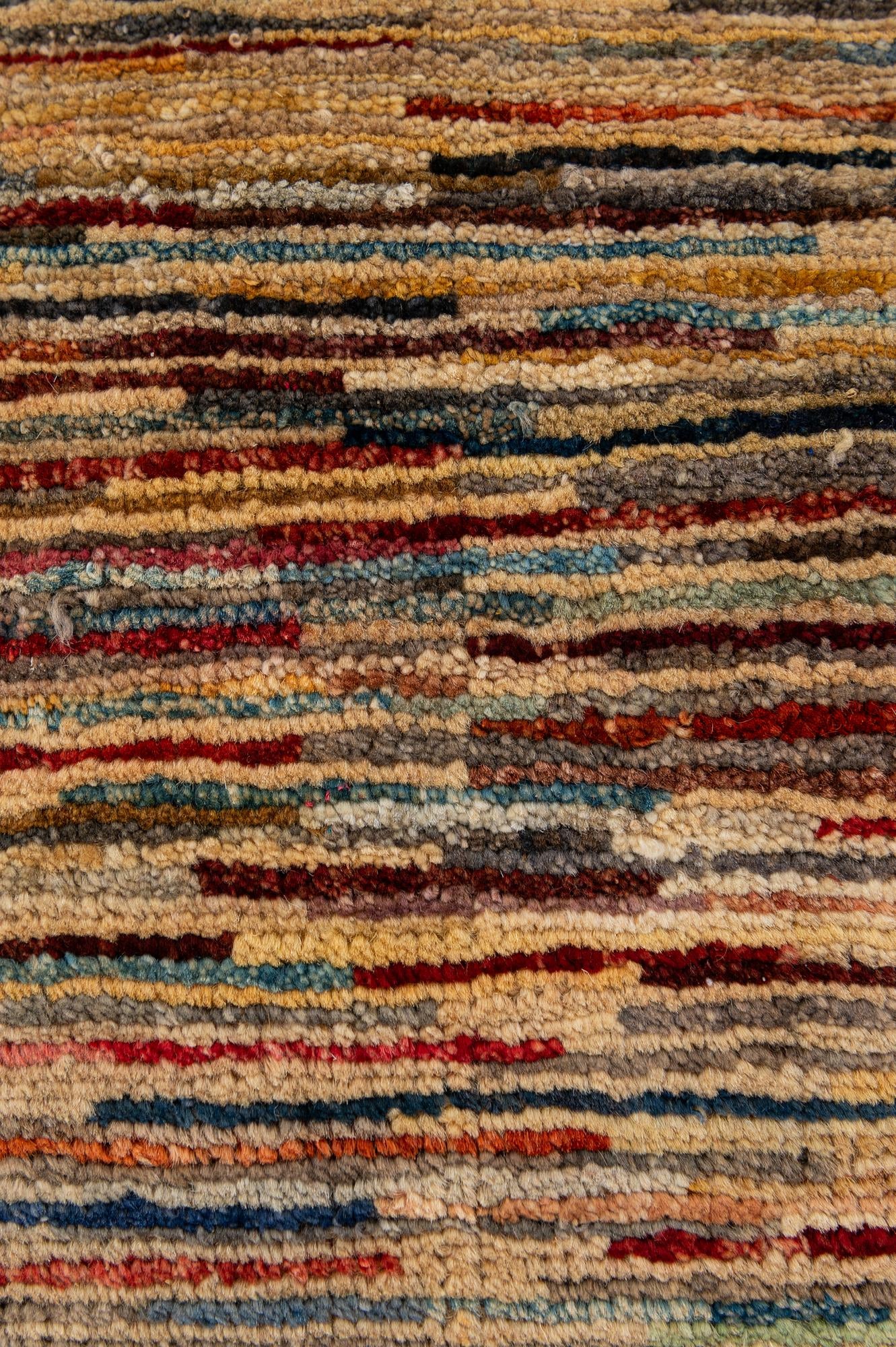8' 1 x 11' 7 Hand Knotted Modern Ziegler Rug