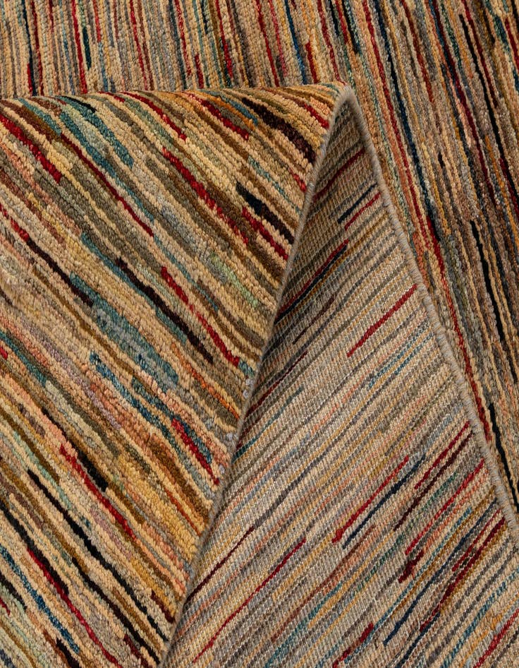 Detail image of 8' 1 x 11' 7  Hand Knotted Modern Ziegler Rug