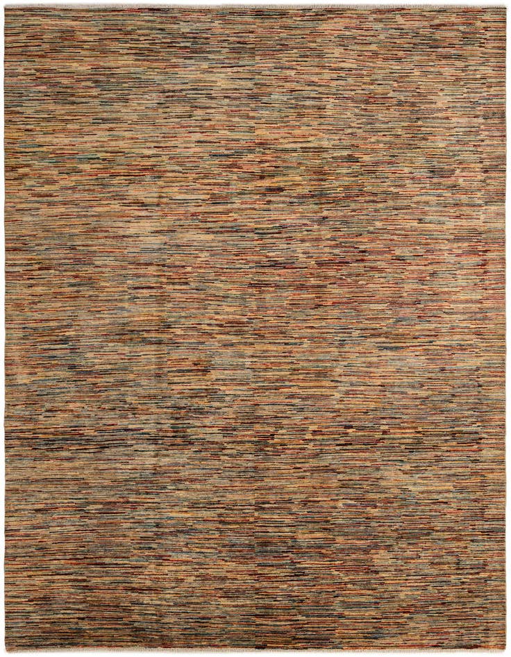 Detail image of 8' 1 x 11' 7 Hand Knotted Modern Ziegler Rug