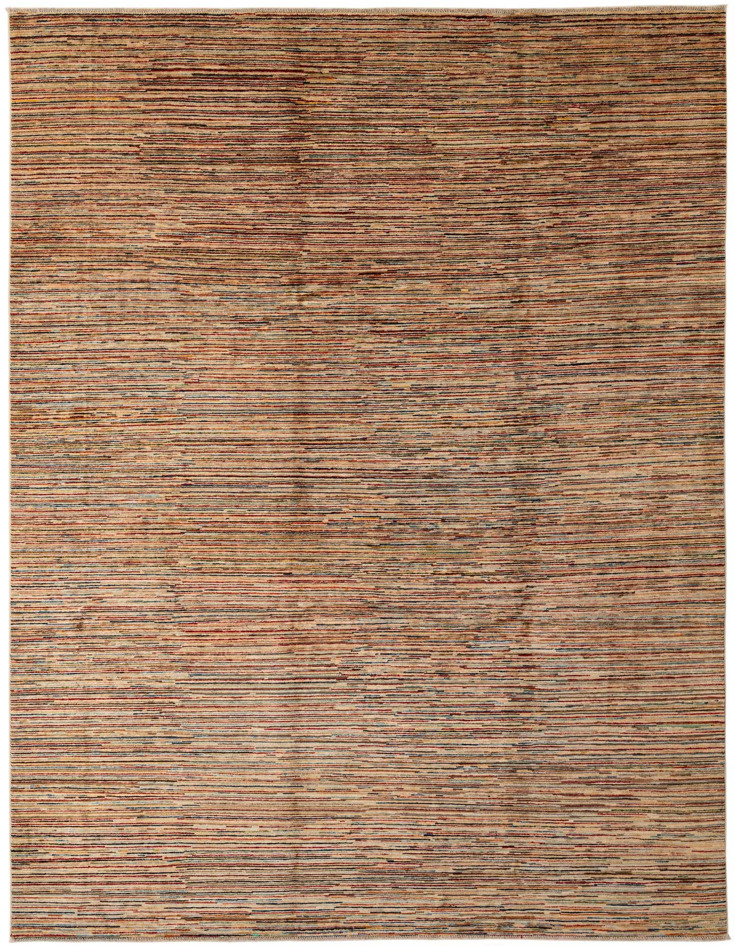 8' 5 x 11' 6 Hand Knotted Modern Ziegler Wool Rug