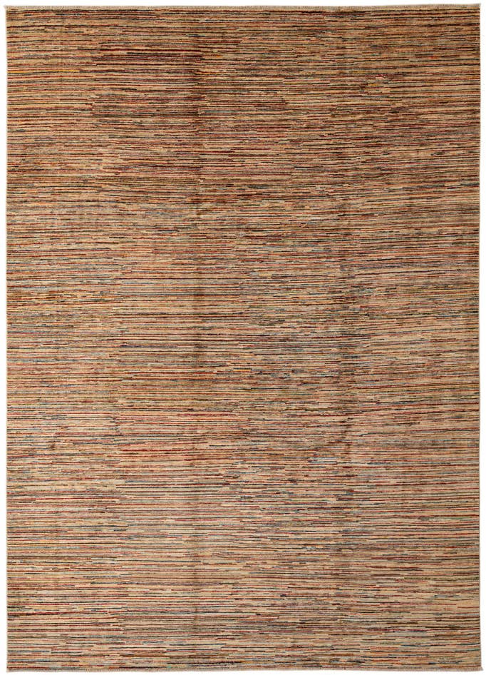 Detail image of 8' 5 x 11' 6 Hand Knotted Modern Ziegler Wool Rug