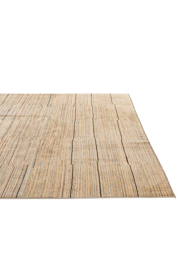 Detail image of 8' 6 x 11' 5 Hand Knotted Modern Ziegler Wool Rug