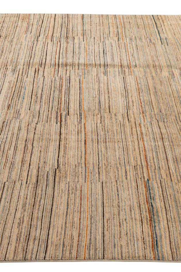 Detail image of 8' 6 x 11' 5 Hand Knotted Modern Ziegler Wool Rug