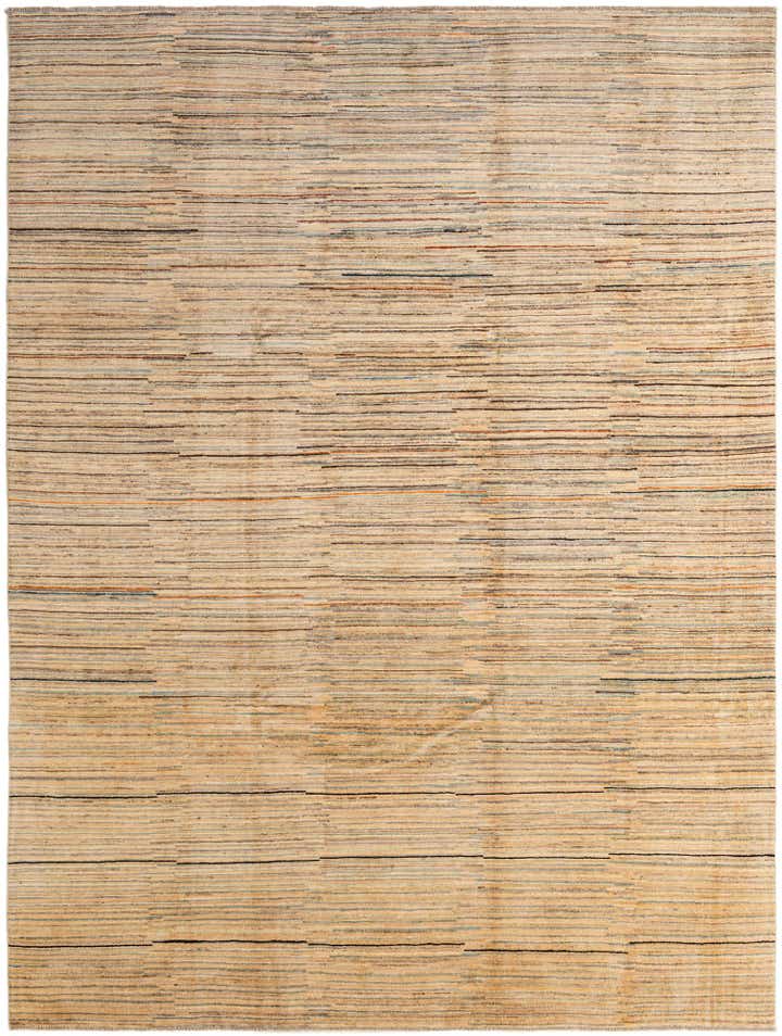 8' 6 x 11' 5 Hand Knotted Modern Ziegler Wool Rug