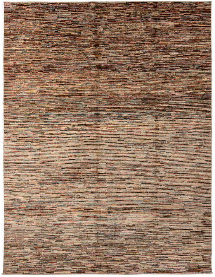 Detail image of 9' 2 x 11' 11 Hand Knotted Modern Ziegler Wool Rug