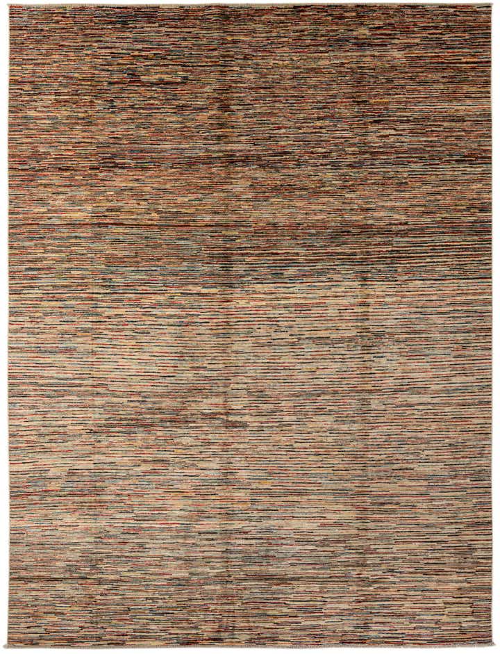 9' 2 x 11' 11 Hand Knotted Modern Ziegler Wool Rug