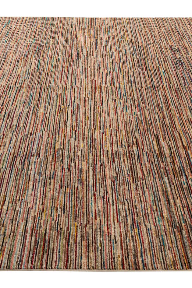 Detail image of 9' 7 x 12' 10 Hand Knotted Modern Ziegler Wool Rug