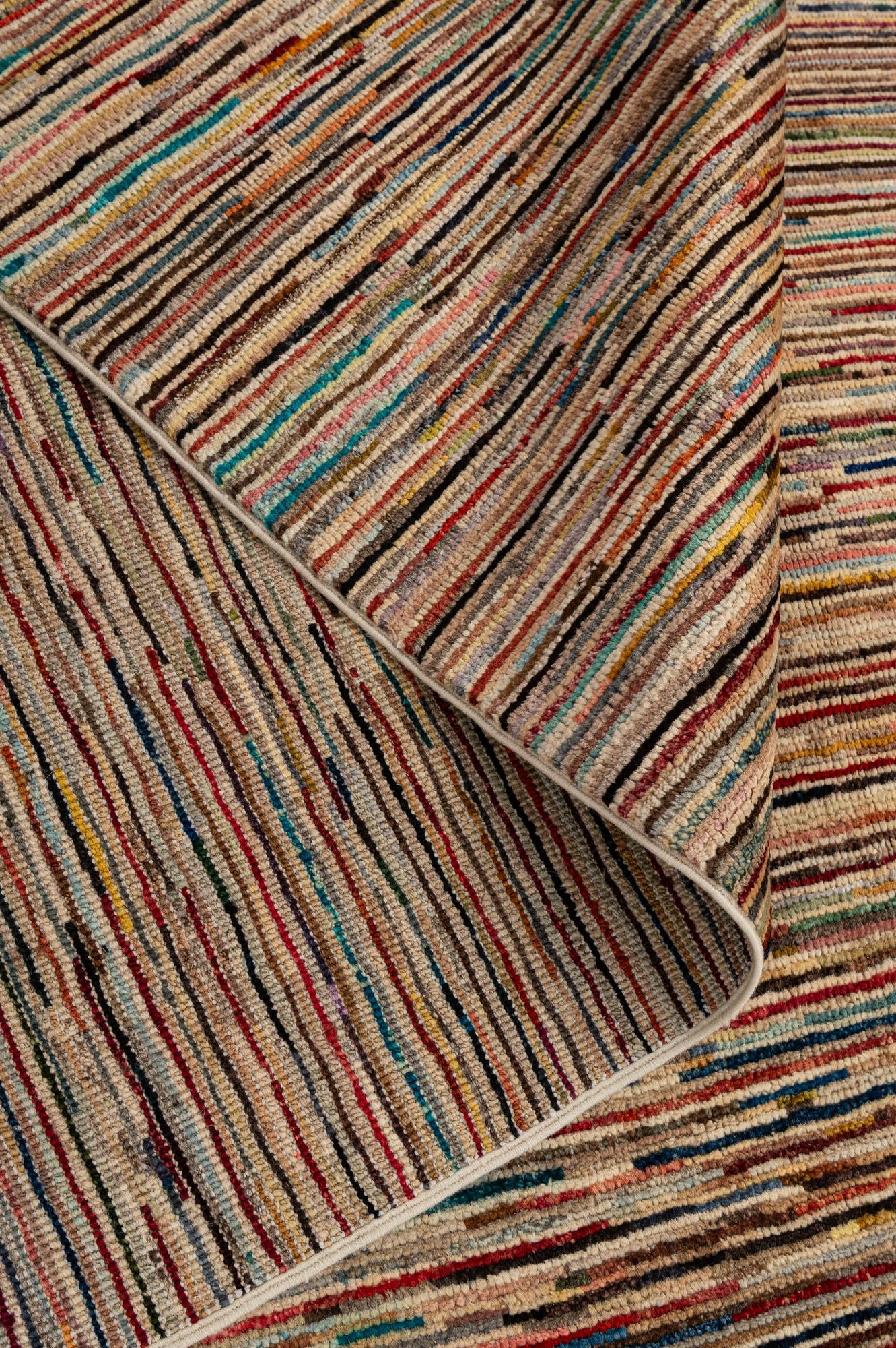 9' 7 x 12' 10 Hand Knotted Modern Ziegler Wool Rug