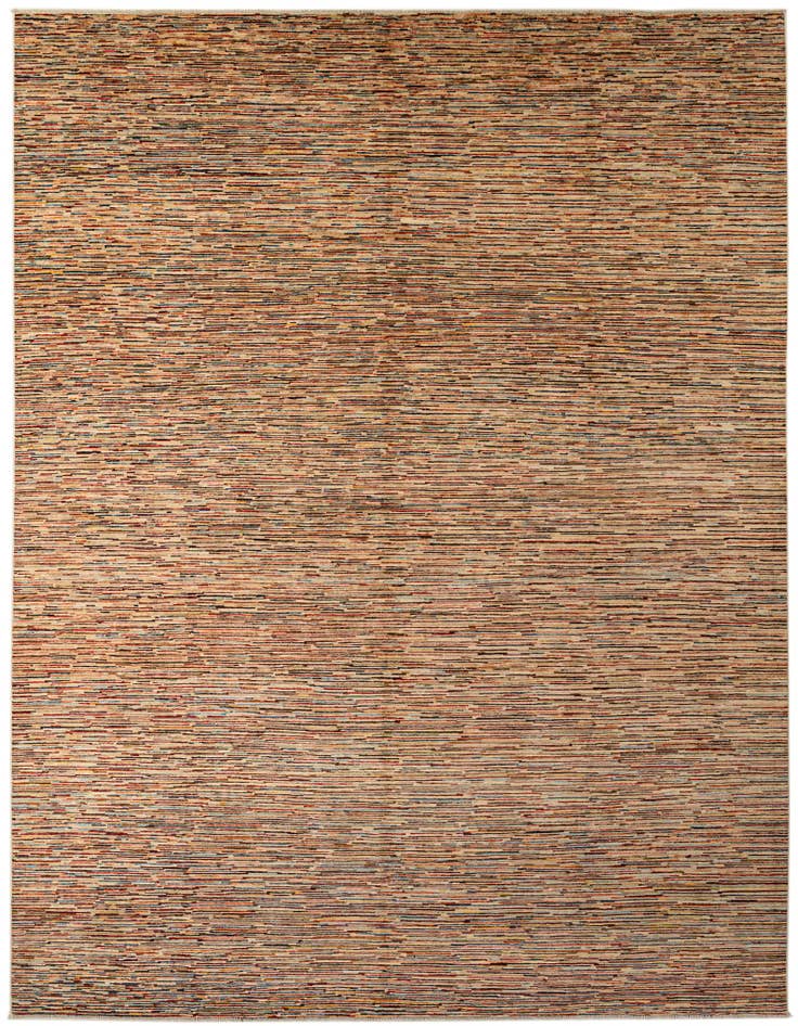 Detail image of 9' 11 x 12' 11 Hand Knotted Modern Ziegler Wool Rug