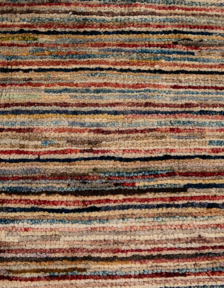 Detail image of 9' 10 x 13' 11  Hand Knotted Modern Ziegler Wool Rug