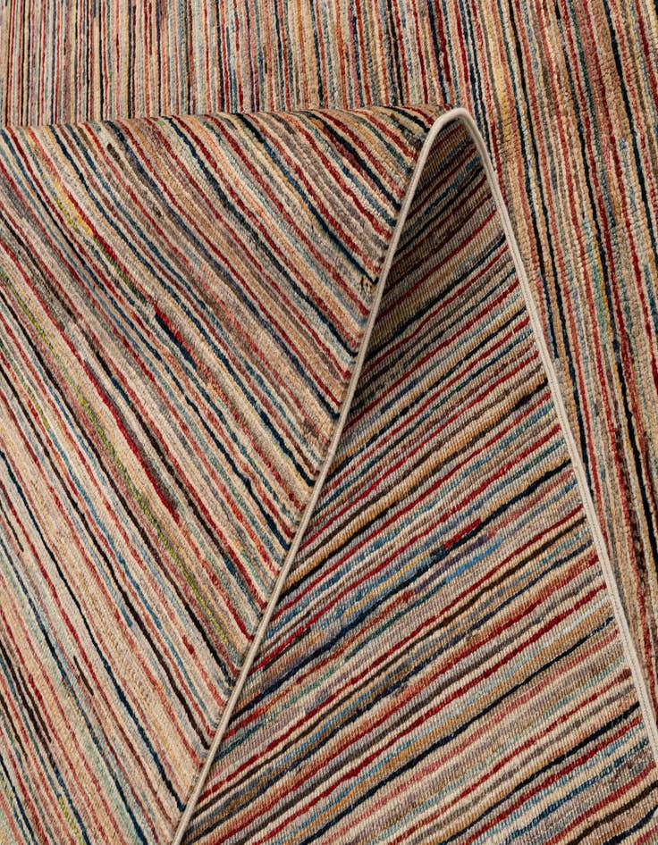 Detail image of 9' 10 x 13' 11  Hand Knotted Modern Ziegler Wool Rug