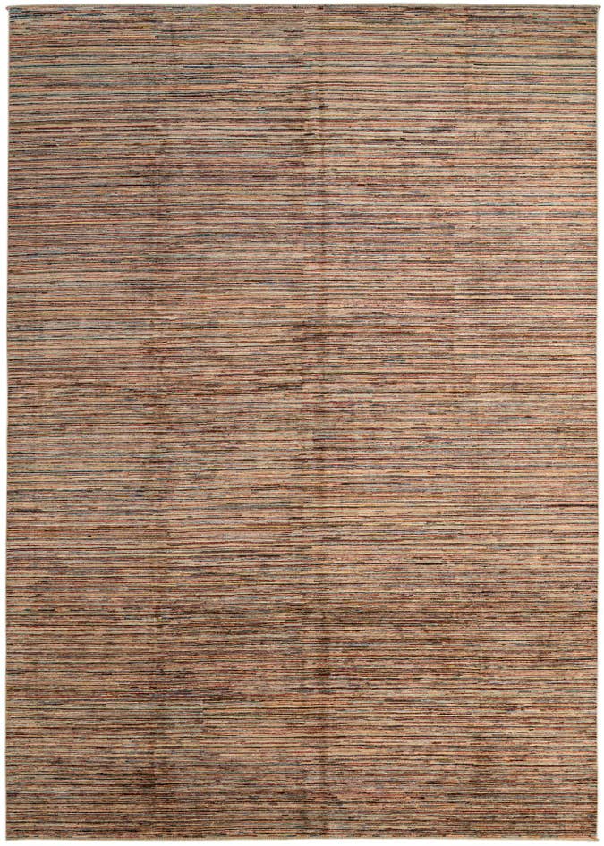 Detail image of 9' 10 x 13' 11 Hand Knotted Modern Ziegler Wool Rug