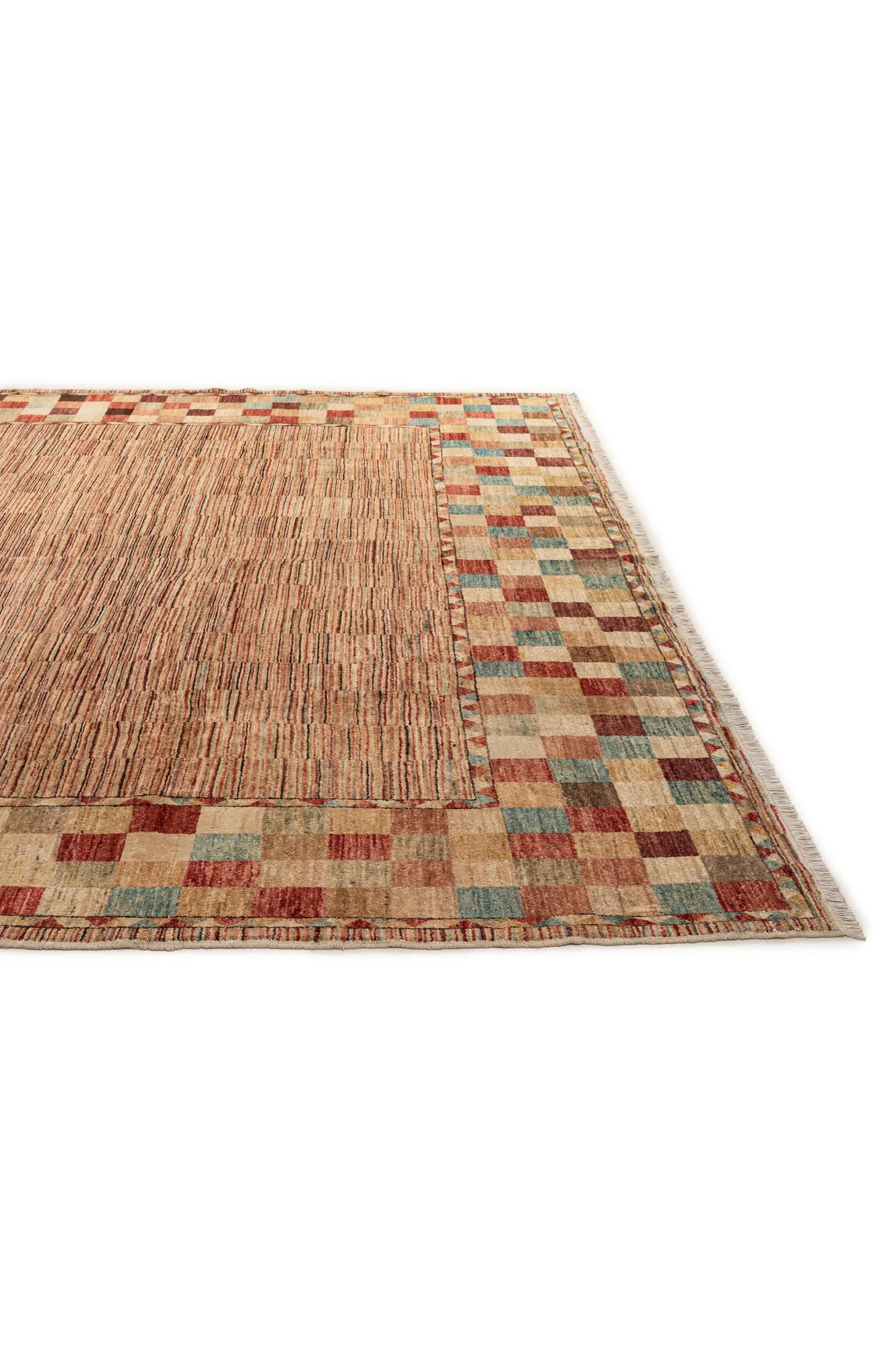 10' 3 x 12' 11 Hand Knotted Modern Ziegler Wool Rug
