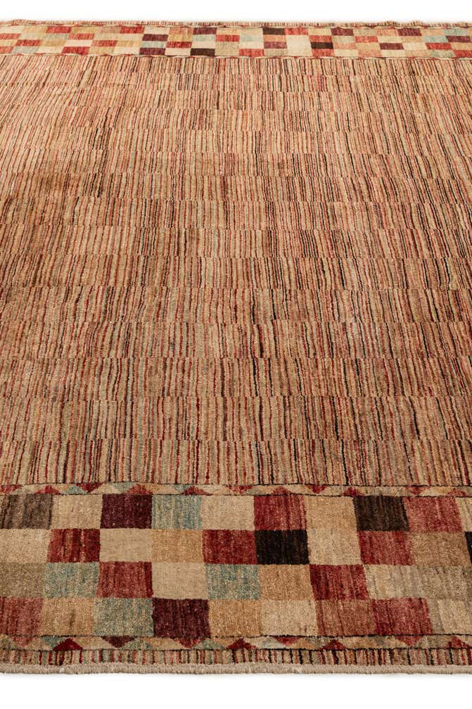 10' 3 x 12' 11 Hand Knotted Modern Ziegler Wool Rug
