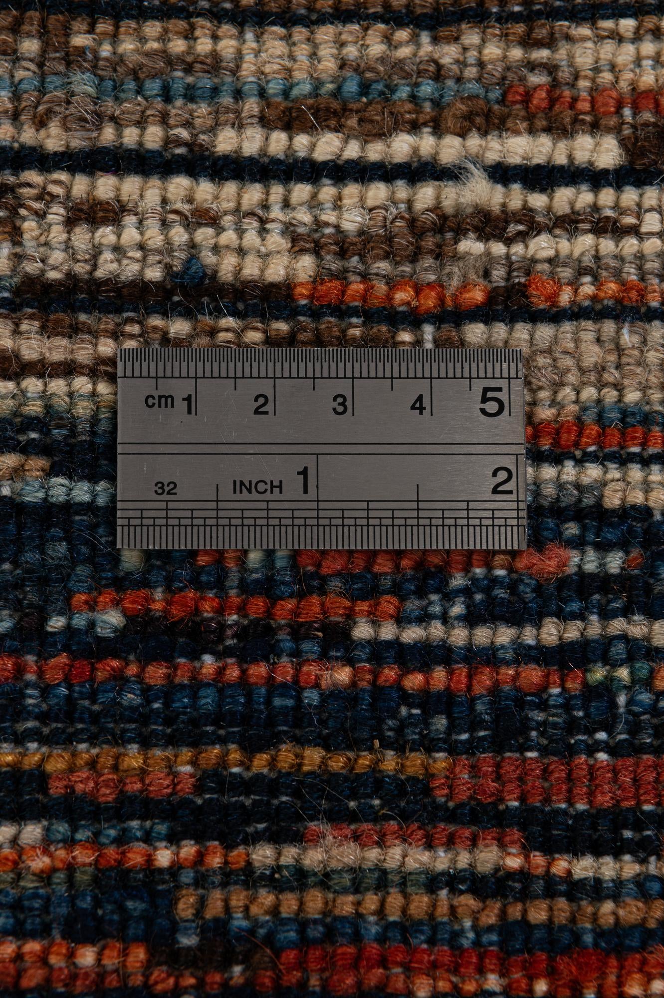 8' 7 x 12' 1 Hand Knotted Modern Ziegler Wool Rug