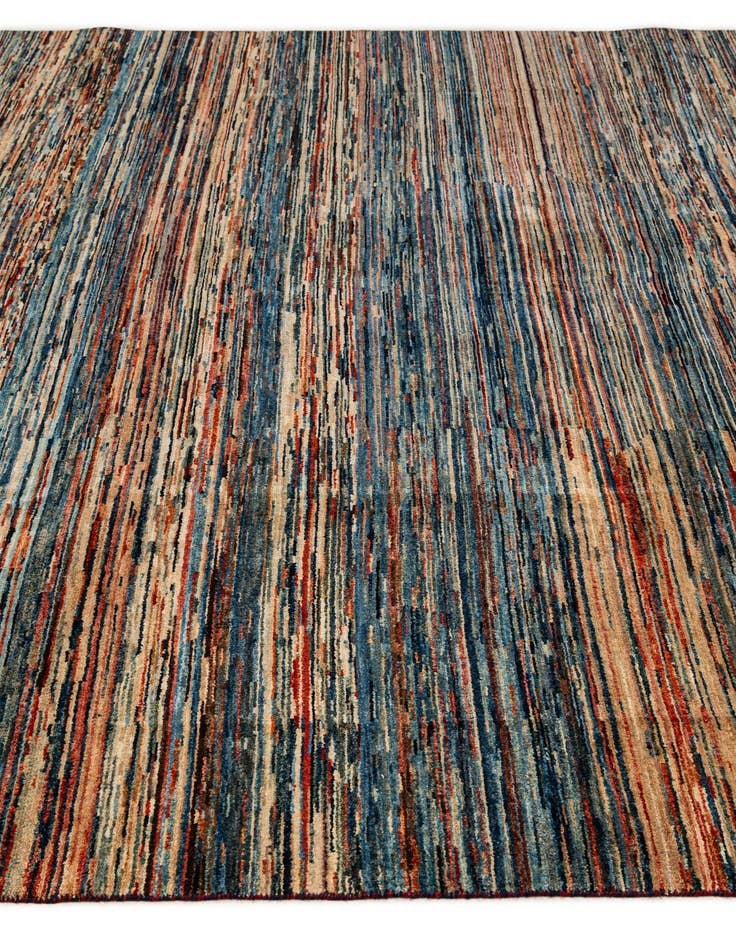 Detail image of 8' 7 x 12' 1 Hand Knotted Modern Ziegler Wool Rug