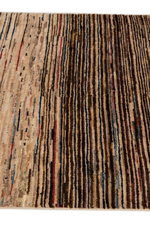 Detail image of 2' 7 x 3' 11 Hand Knotted Modern Ziegler Wool Rug