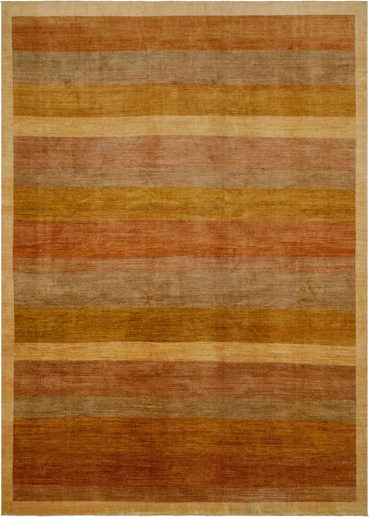 14' x 19' 2 Hand Knotted Modern Ziegler Wool Rug