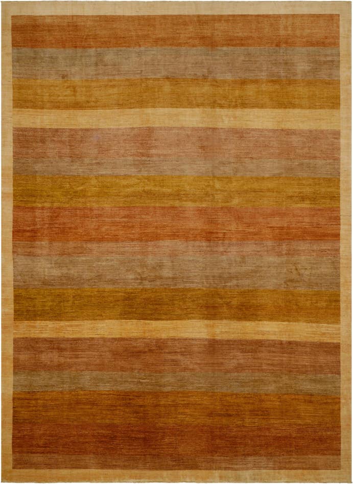 Detail image of 14' x 19' 2 Hand Knotted Modern Ziegler Wool Rug