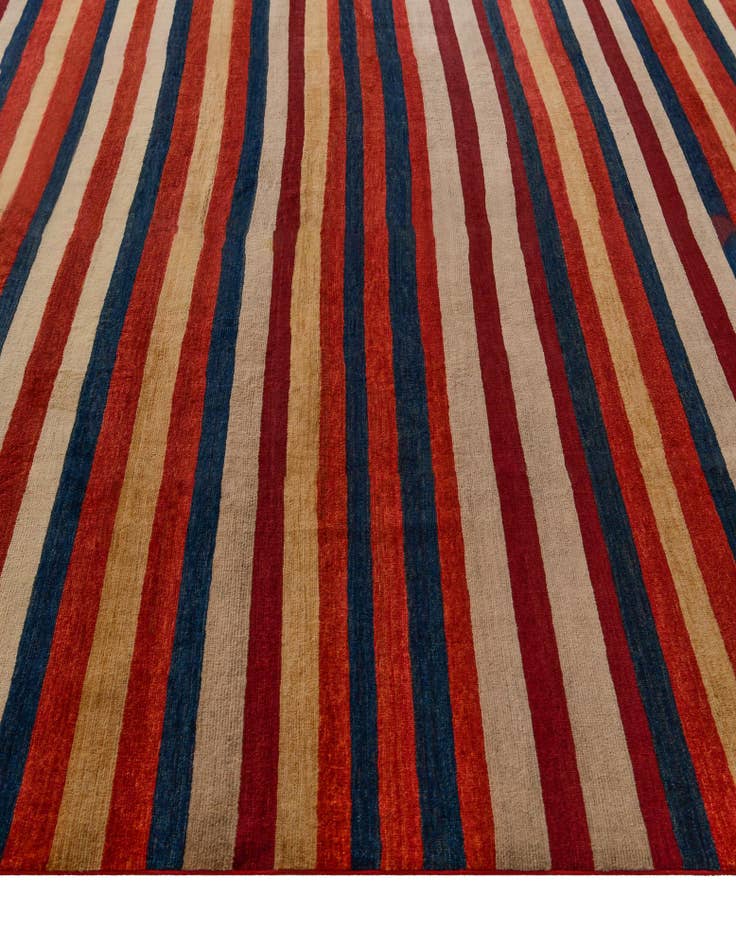 Detail image of 12' 11 x 16' 2 Hand Knotted Modern Ziegler Wool Rug