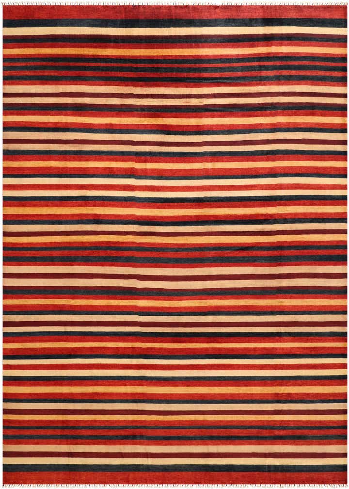 12' 11 x 16' 2 Hand Knotted Modern Ziegler Wool Rug