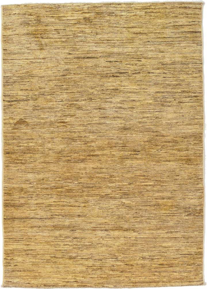 3' 4 x 6' 6 Hand Knotted Modern Ziegler Oriental Rug