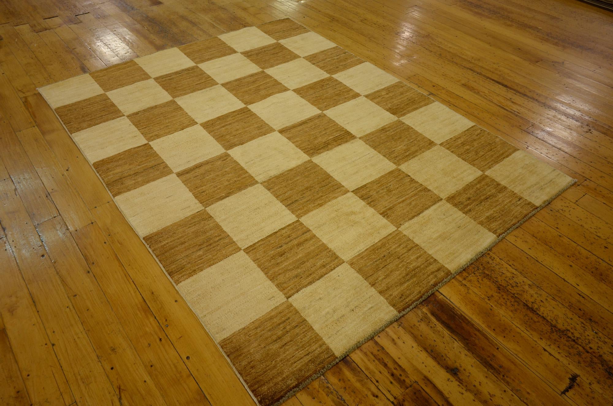 4' 11 x 6' 5 Hand Knotted Modern Ziegler Oriental Rug