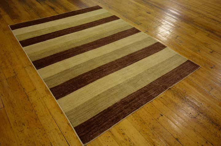 4' 9 x 6' 3 Hand Knotted Modern Ziegler Oriental Rug