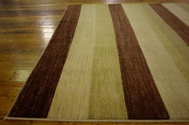 4' 9 x 6' 3 Hand Knotted Modern Ziegler Oriental Rug