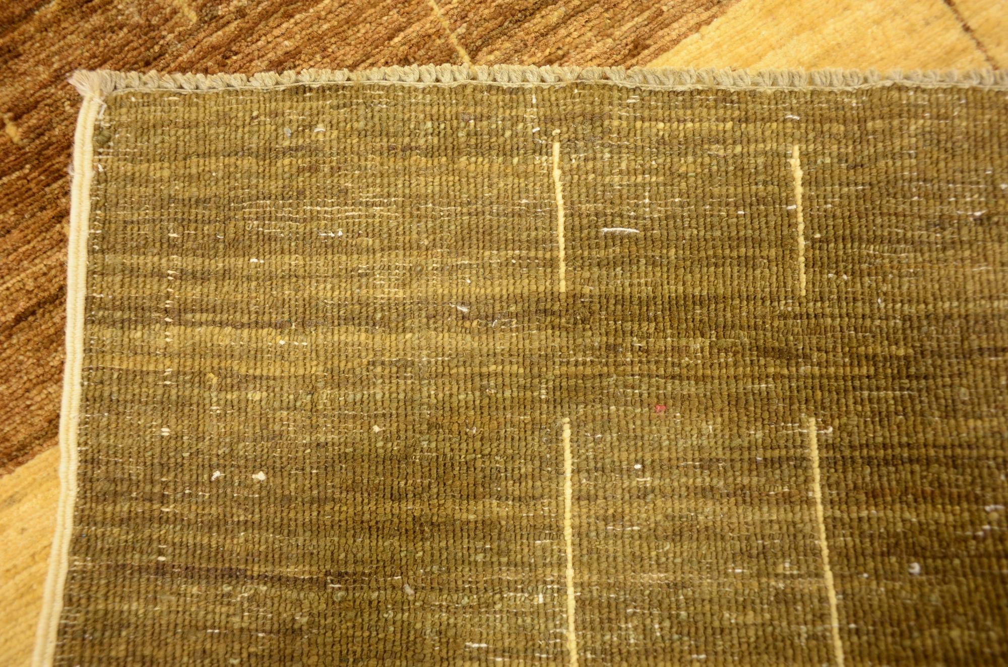 4' 11 x 6' 5 Hand Knotted Modern Ziegler Oriental Rug