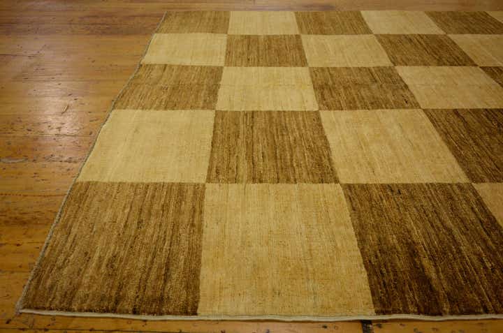 4' 3 x 6' 6 Hand Knotted Modern Ziegler Oriental Rug