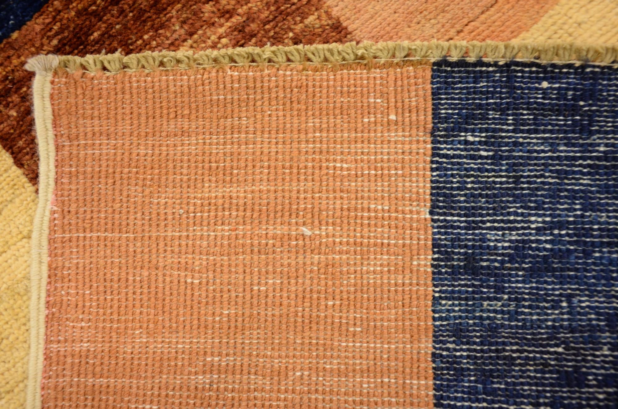 3' 11 x 5' 9 Hand Knotted Modern Ziegler Oriental Rug