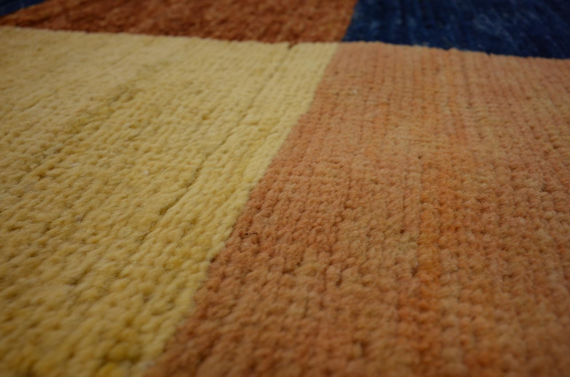 3' 11 x 5' 9 Hand Knotted Modern Ziegler Oriental Rug