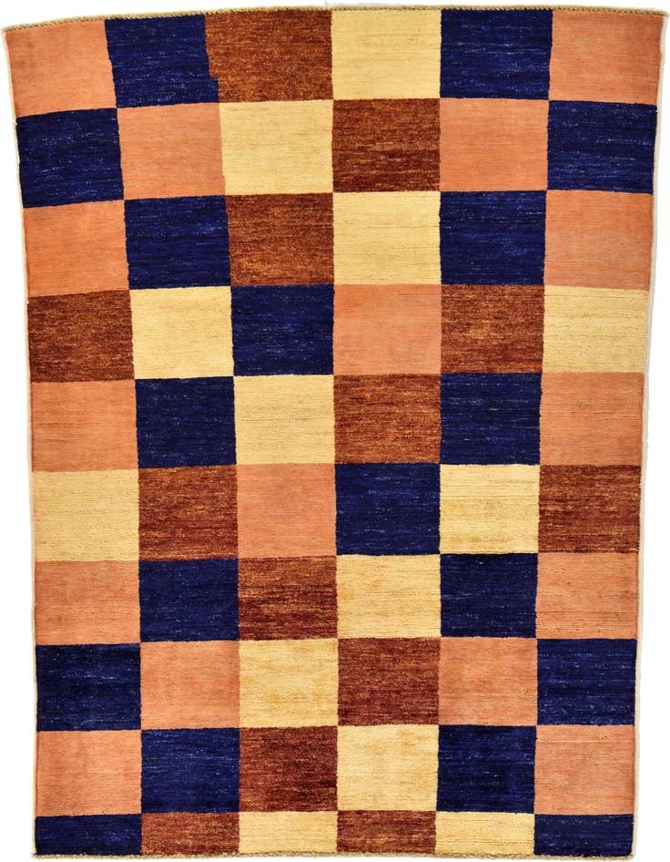 Detail image of 3' 11 x 5' 9 Hand Knotted Modern Ziegler Oriental Rug