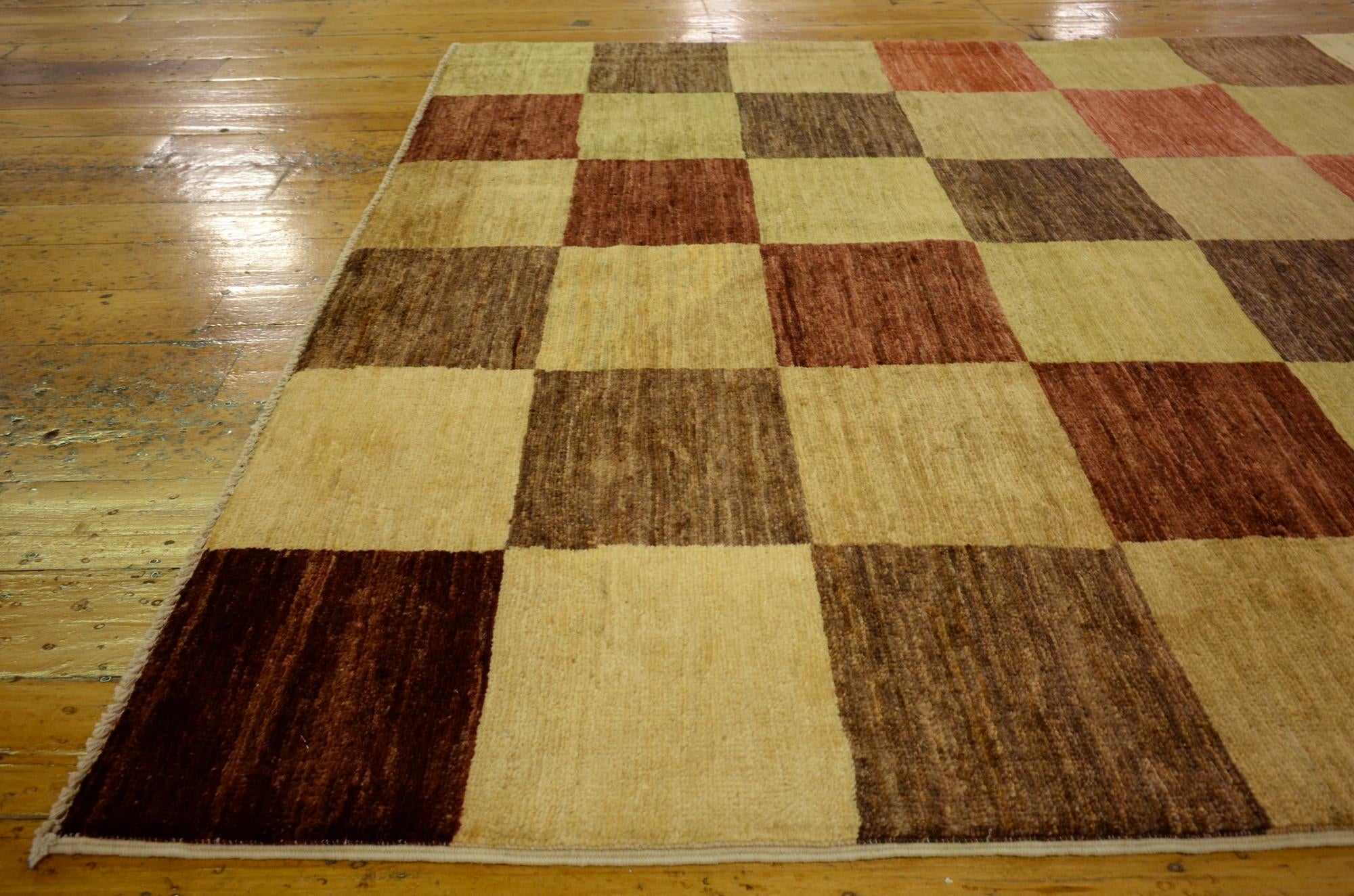 4' x 5' 9 Hand Knotted Modern Ziegler Oriental Rug