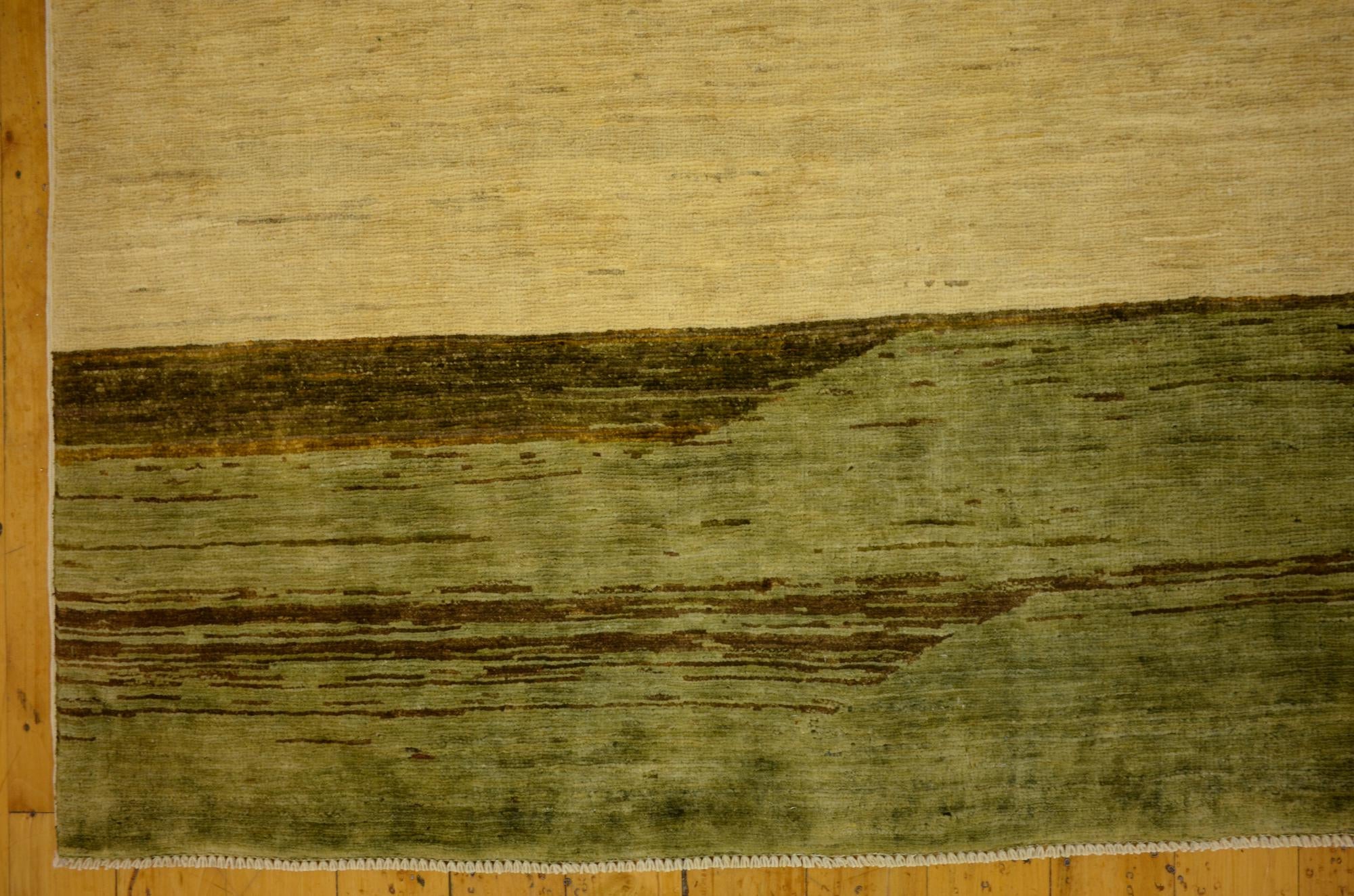 4' 11 x 6' 5 Hand Knotted Modern Ziegler Oriental Rug
