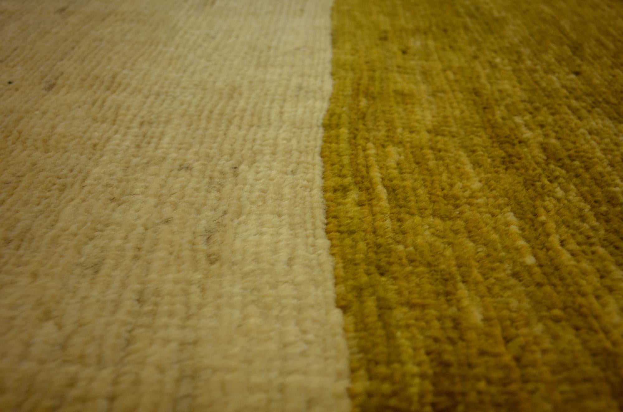 4' 11 x 6' 5 Hand Knotted Modern Ziegler Oriental Rug