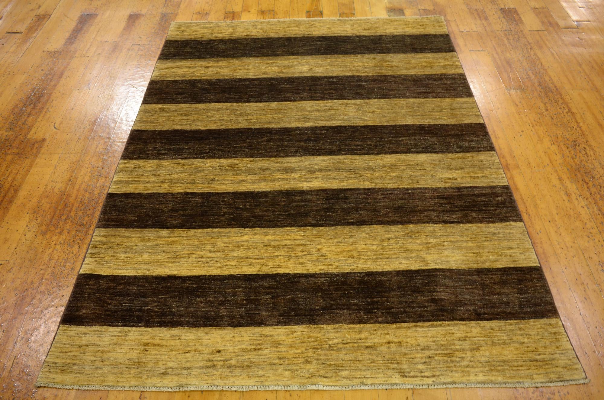 4' 9 x 6' 4 Hand Knotted Modern Ziegler Oriental Rug