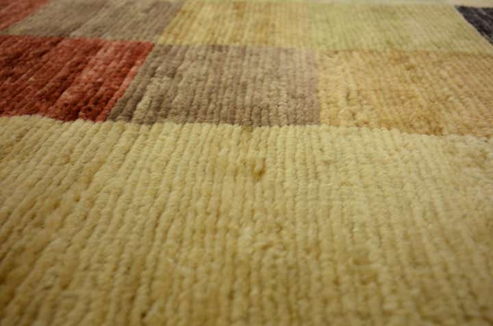 3' 11 x 5' 7 Hand Knotted Modern Ziegler Oriental Rug