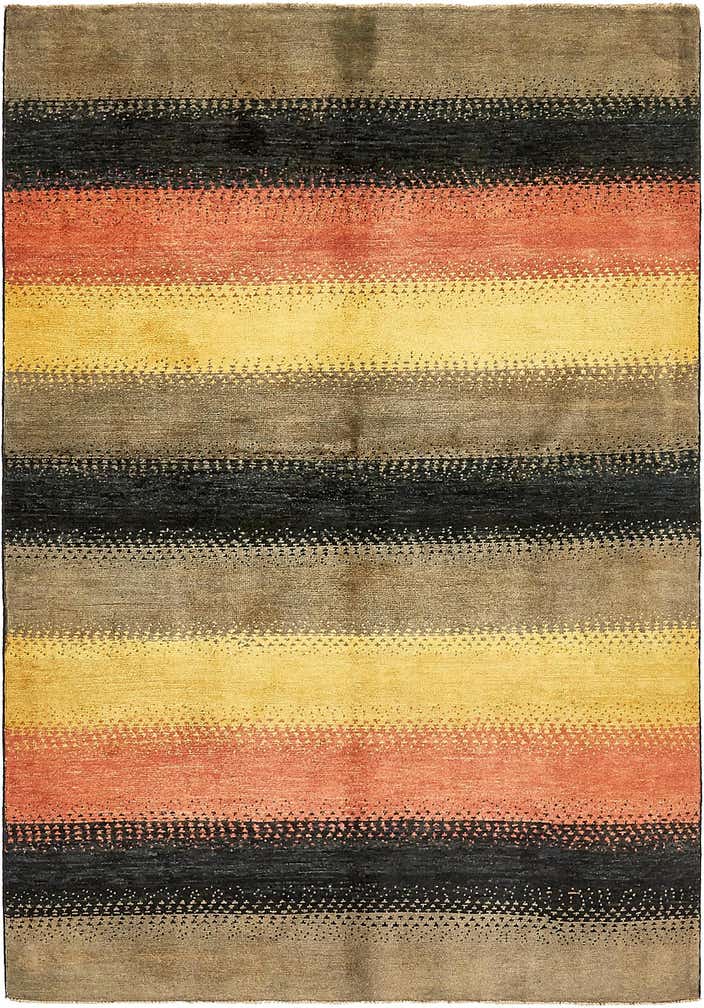 5' 3 x 7' 10 Hand Knotted Modern Ziegler Oriental Rug