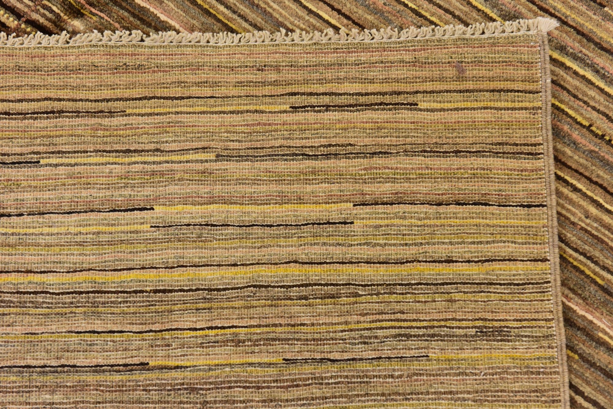 5' 9 x 8' 5 Hand Knotted Modern Ziegler Rug