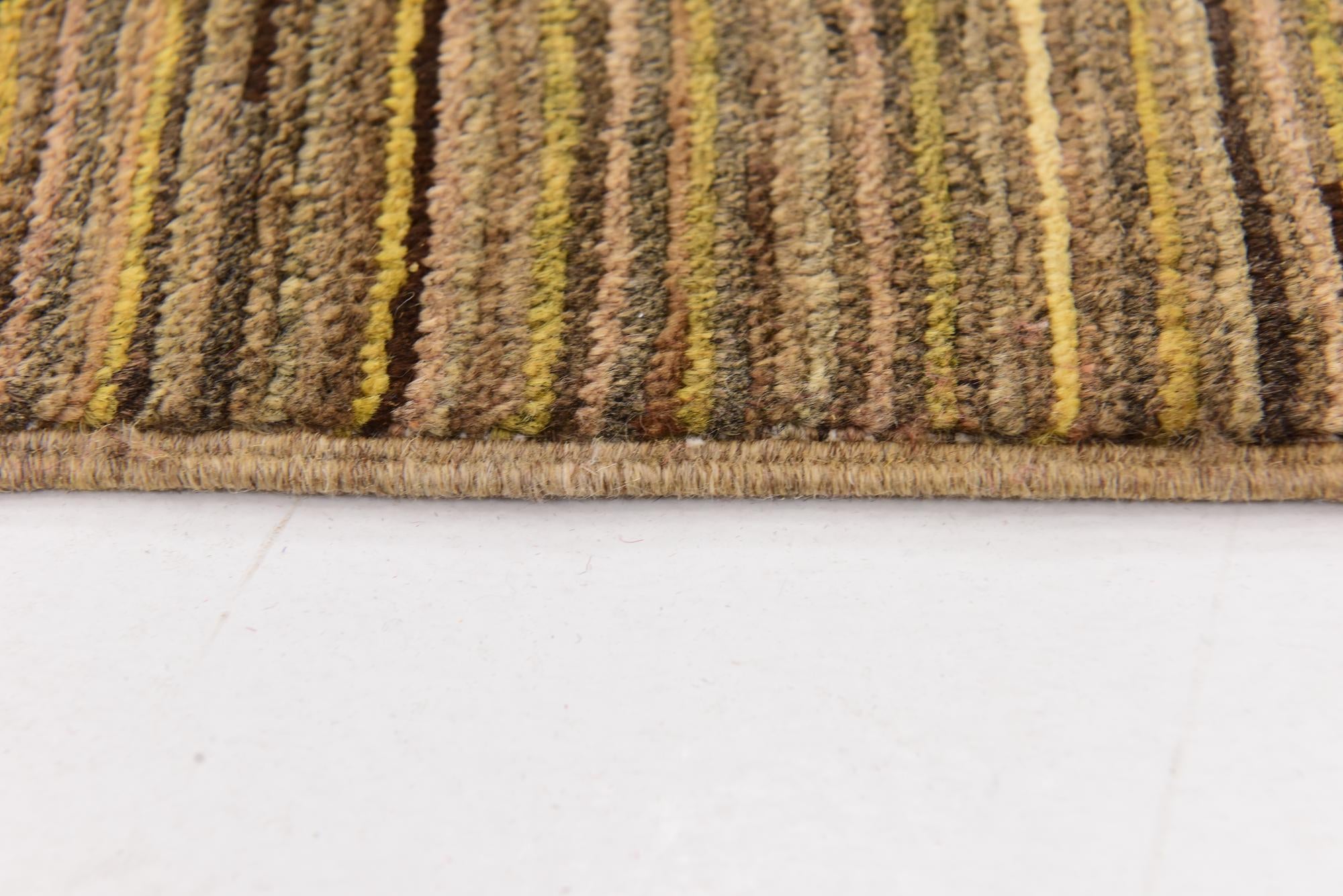 5' 9 x 8' 5 Hand Knotted Modern Ziegler Rug